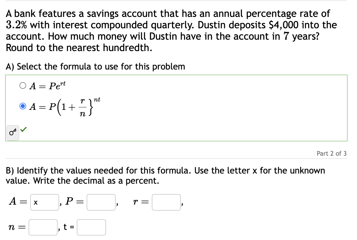 Solved A Bank Features A Savings Account That Has An Annual | Chegg.com