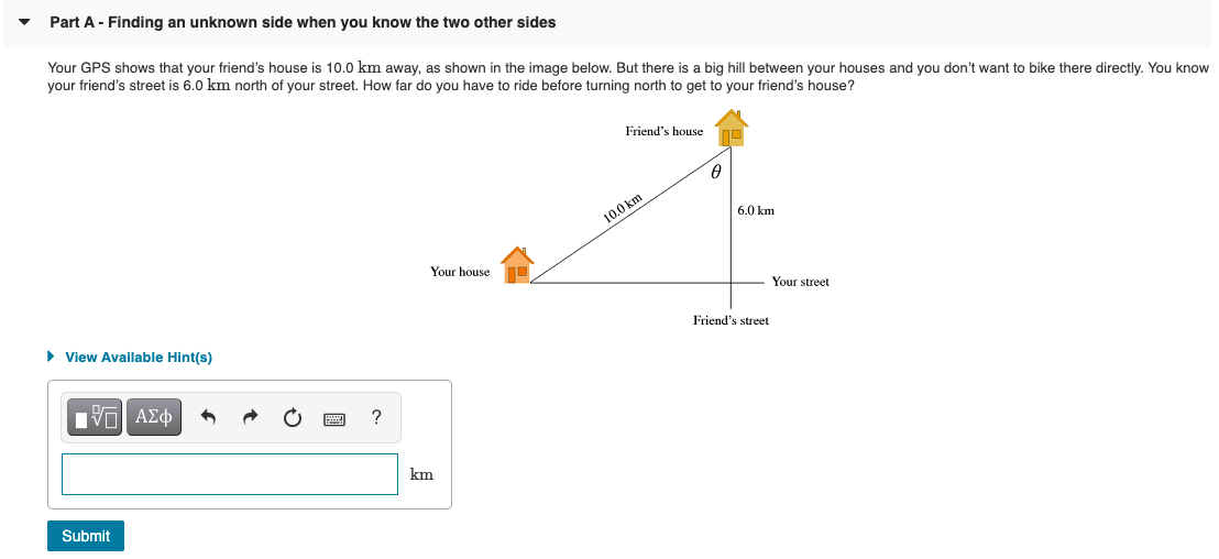 solved-part-a-finding-an-unknown-side-when-you-know-the-chegg