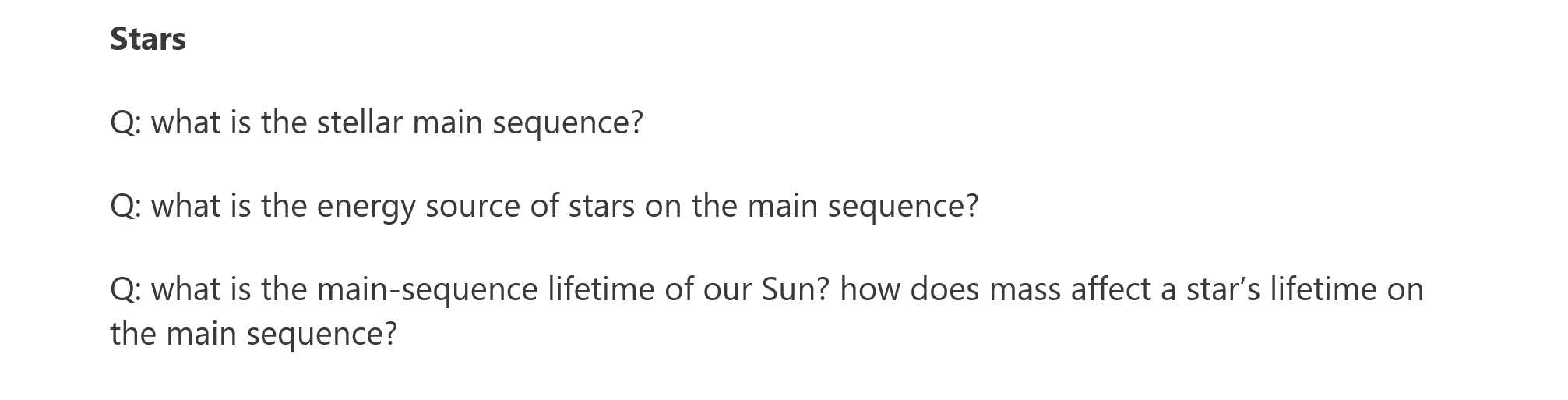 the main source of energy in main sequence stars is