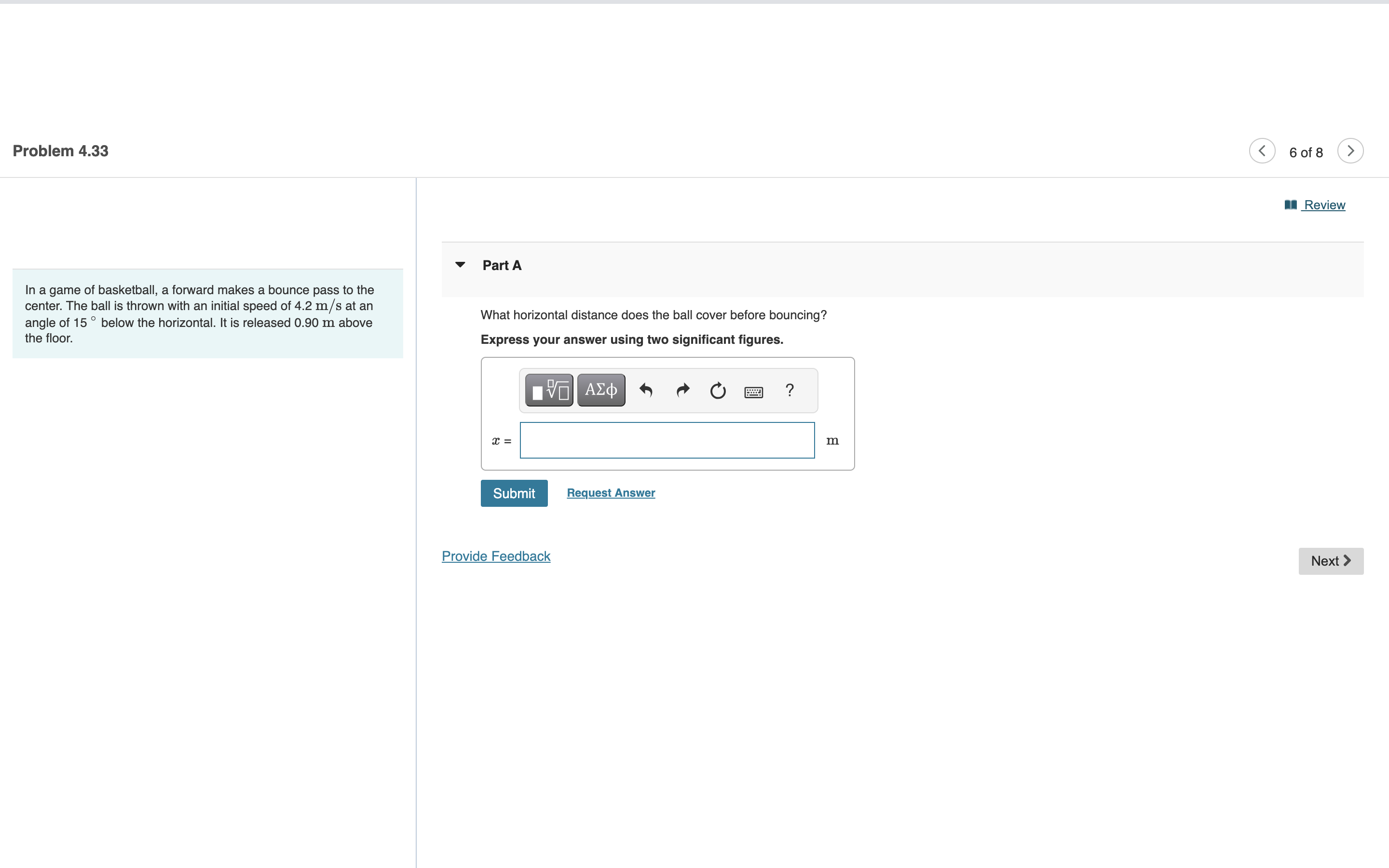 Solved Problem 4 336 of 8In A Game Of Basketball A Forward Chegg
