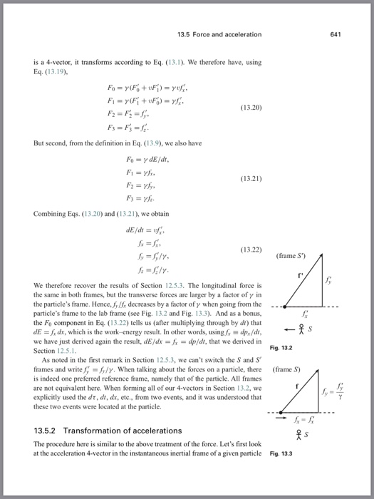 Solved 13.7. Linear force For the setup in the previous | Chegg.com