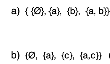 power set of a set meaning