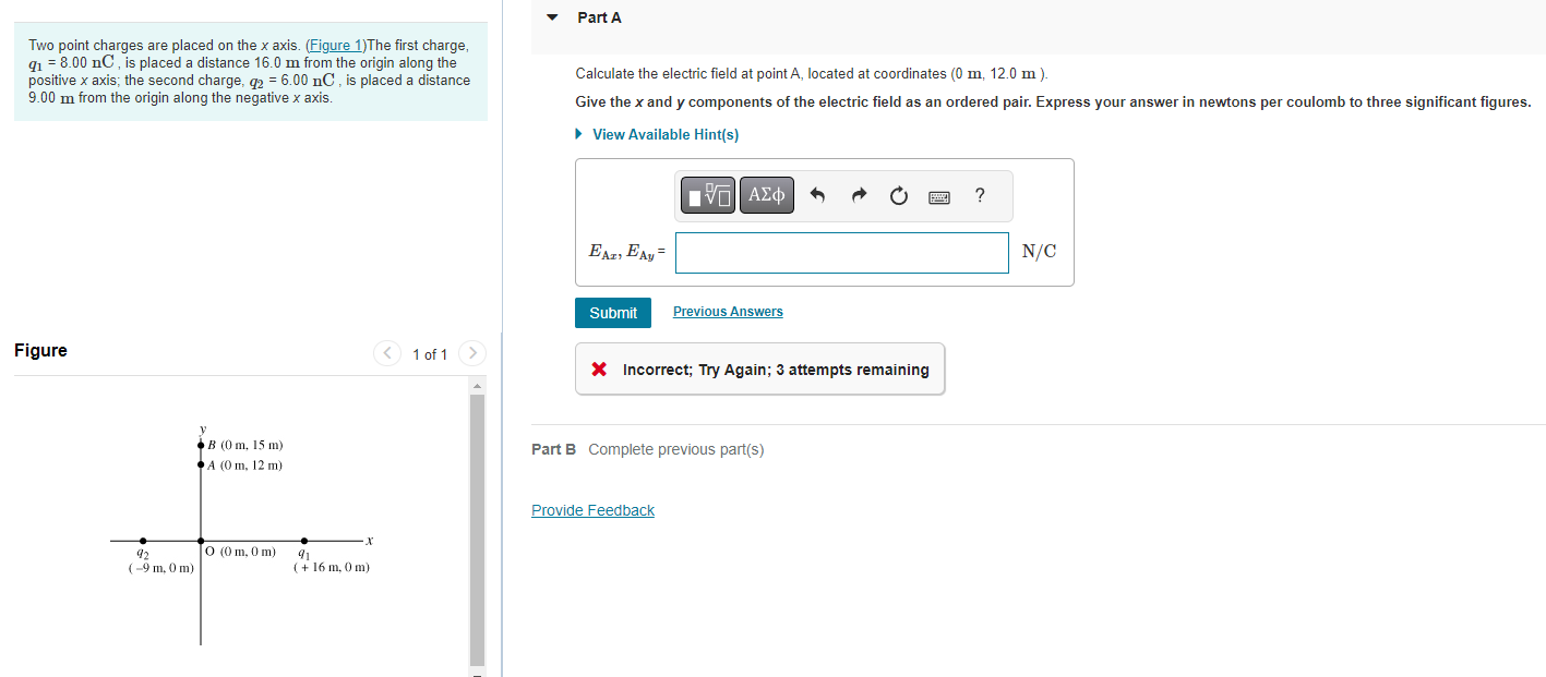 solved-two-point-charges-are-placed-on-the-x-axis-figure-chegg