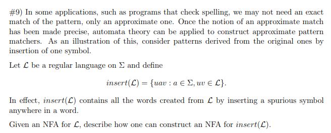 Solved #9) In some applications, such as programs that check | Chegg.com