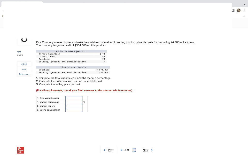 solved-rios-company-makes-drones-and-uses-the-variable-cost-chegg