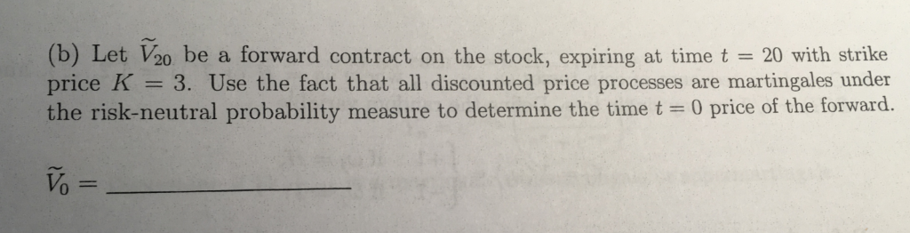 4. (a) Consider the binomial asset pricing model. | Chegg.com