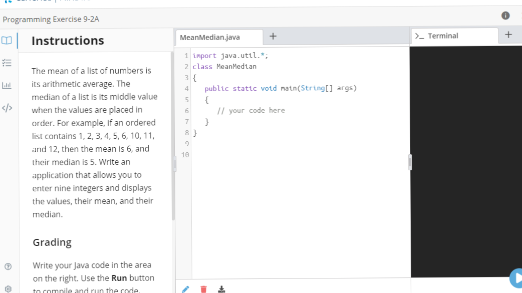 Solved Programming Exercise 9-2A 0 Instructions