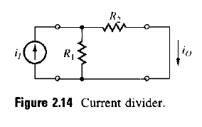 Solved 2.54 In the current divider circuit of Figure 2.14 | Chegg.com