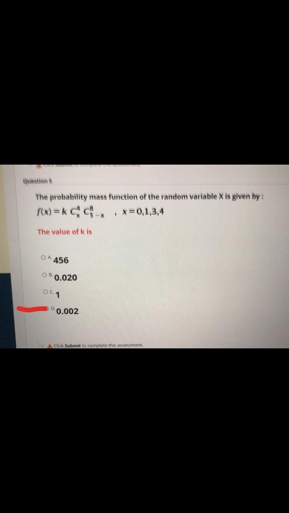 Solved Questions The Probability Mass Function Of The Random | Chegg.com