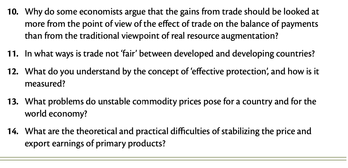 Solved Why do some economists argue that the gains from | Chegg.com