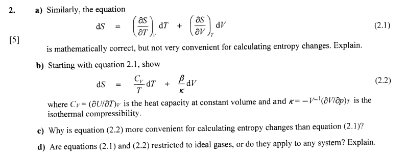 thermodynamics homework help