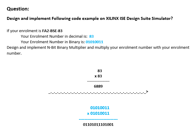 use to display the code and simulation on xilinx in | Chegg.com