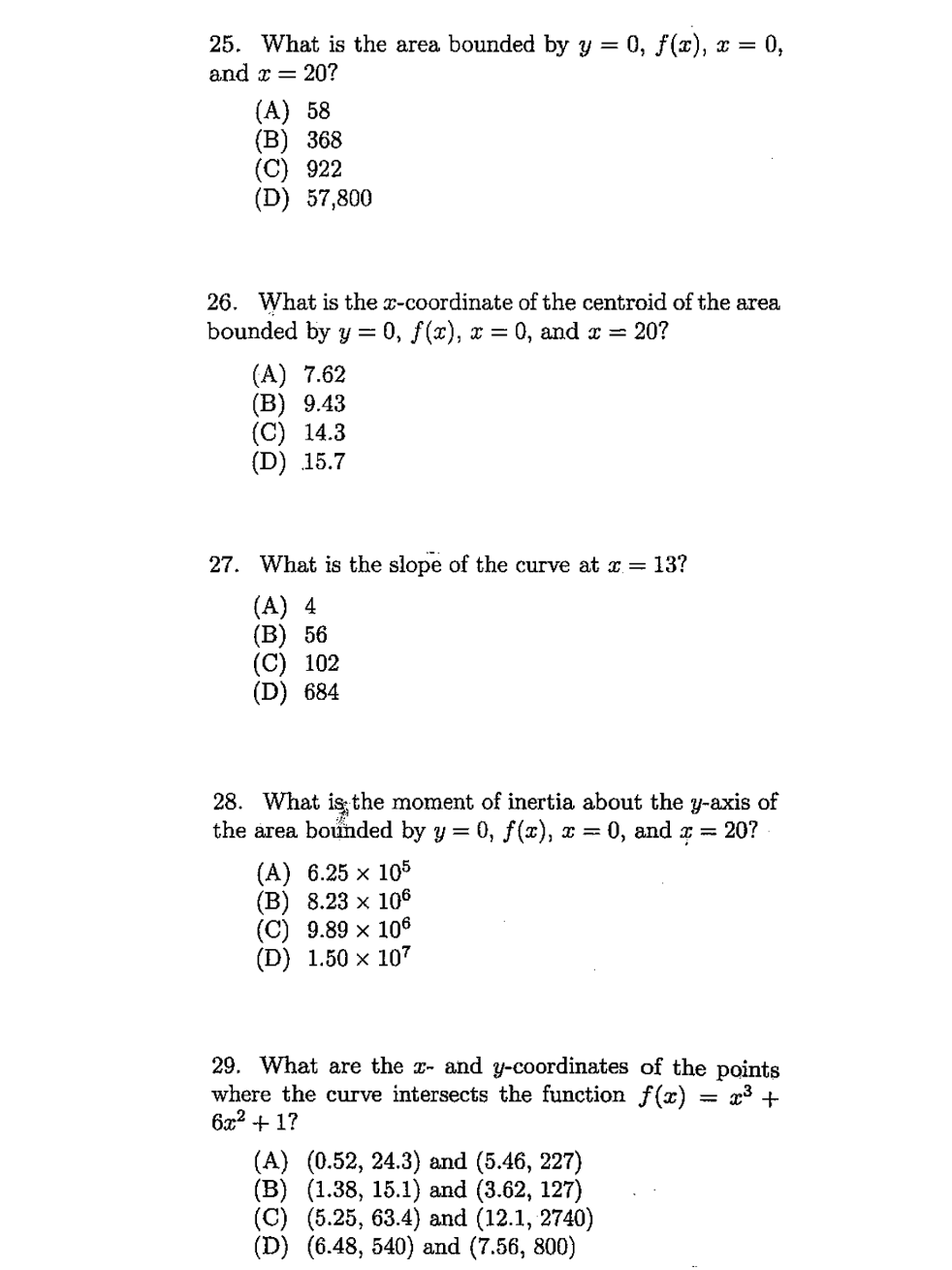 Solved Problems 24-29 are based on the following equation. | Chegg.com