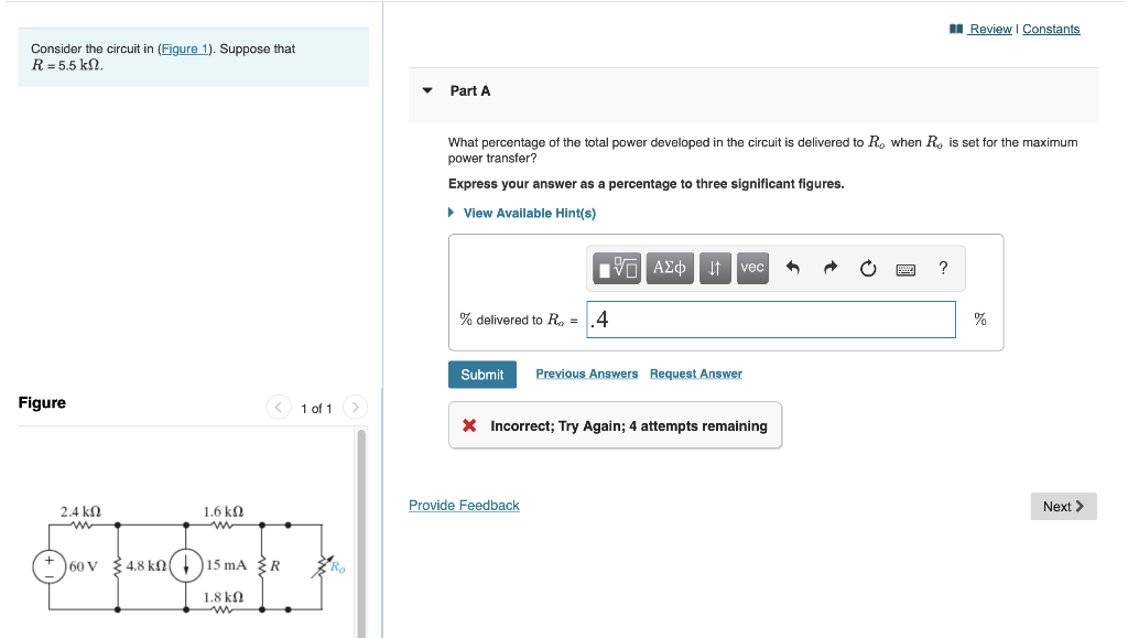 Solved A Review Constants Consider The Circuit In (Figure | Chegg.com