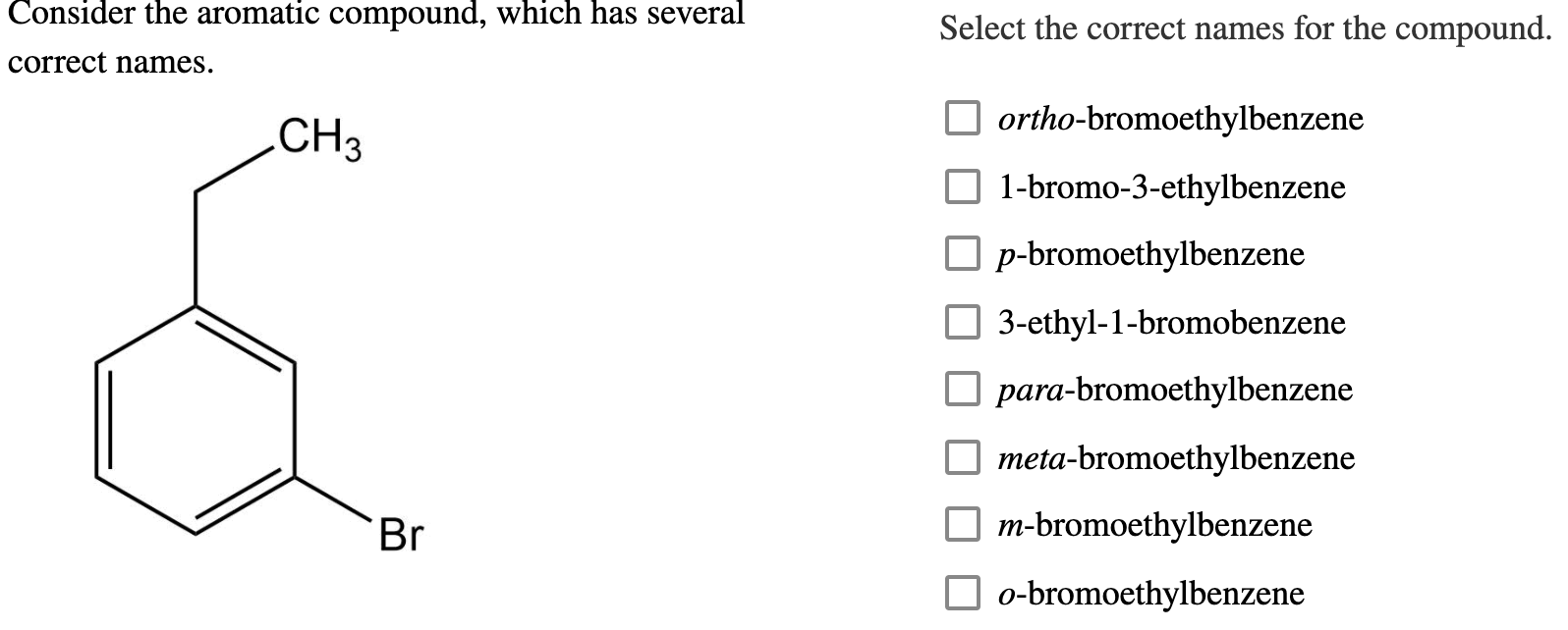 Solved Consider The Aromatic Compound Which Has Several Chegg Com   PhpogOs2T 