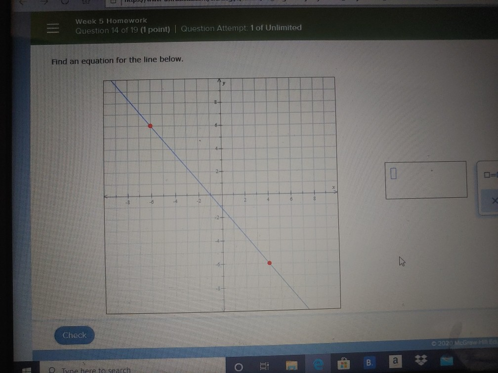 Solved Week 5 Homework Question 14 of 19 (1 point) | | Chegg.com