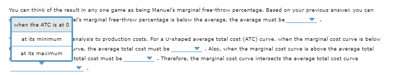 Solved 3. The relationship between marginal and average | Chegg.com