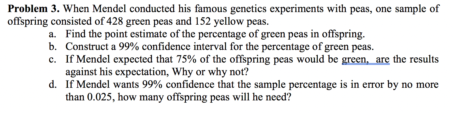 mendel's peas genetics experiments that changed the world