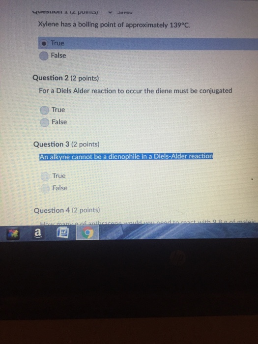 Solved Xylene has a boiling point of approximately 139°c. .