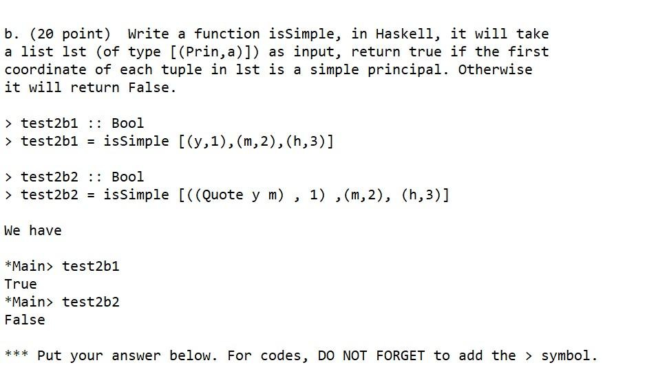 Solved Problem 2 (Total 30 point) Manipulate principal