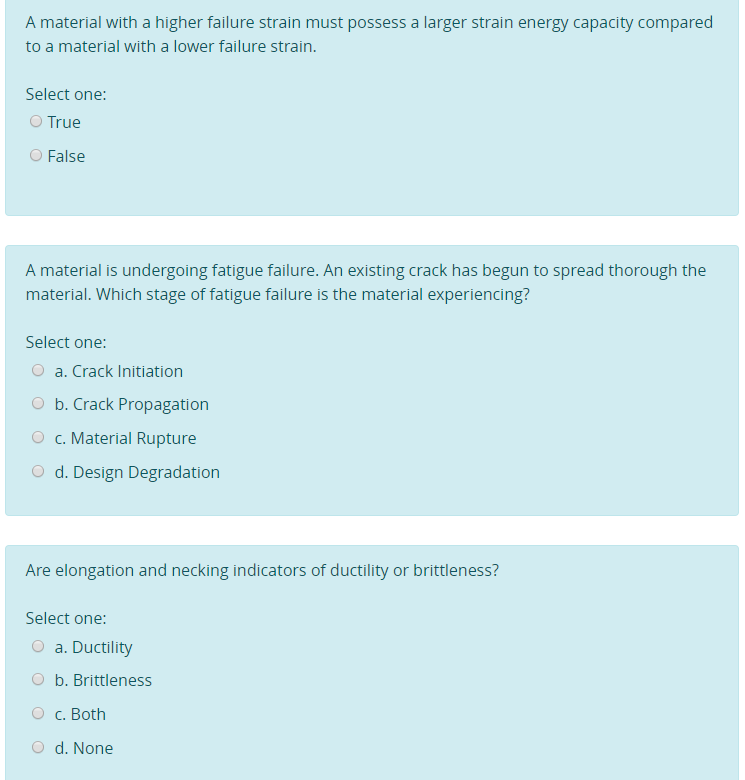 Solved What Mechanical Property Of A Material Refers To The | Chegg.com