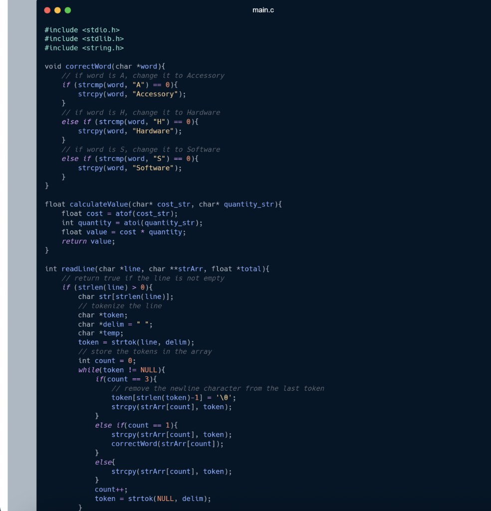 Solved 1. Draw a structure chart 2. data storage defined in | Chegg.com