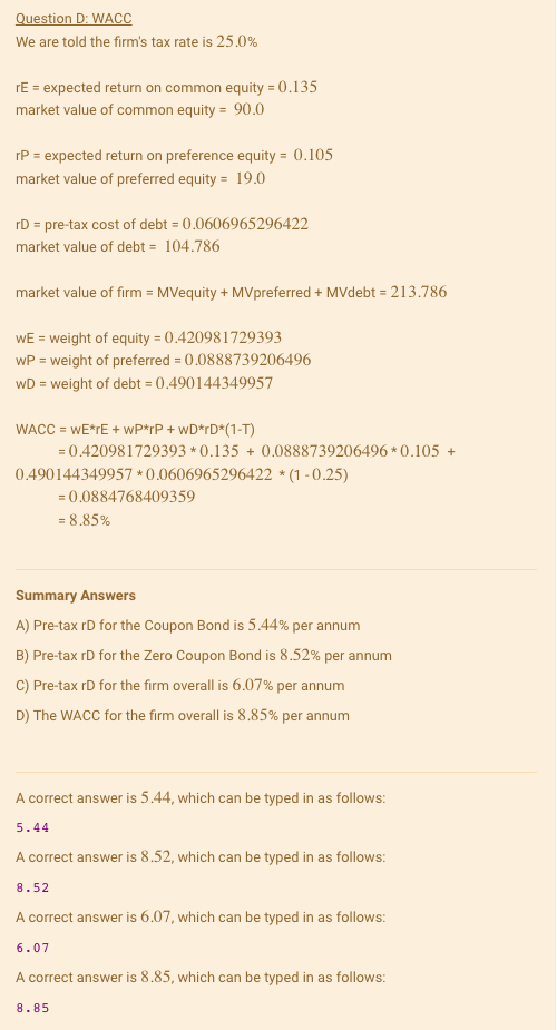 Solved Follow this working but use the numbers that are | Chegg.com