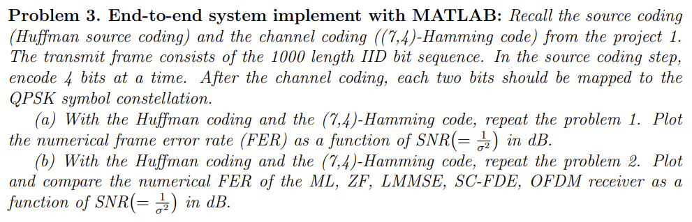Do not use an embedded functions in MATLAB for main | Chegg.com