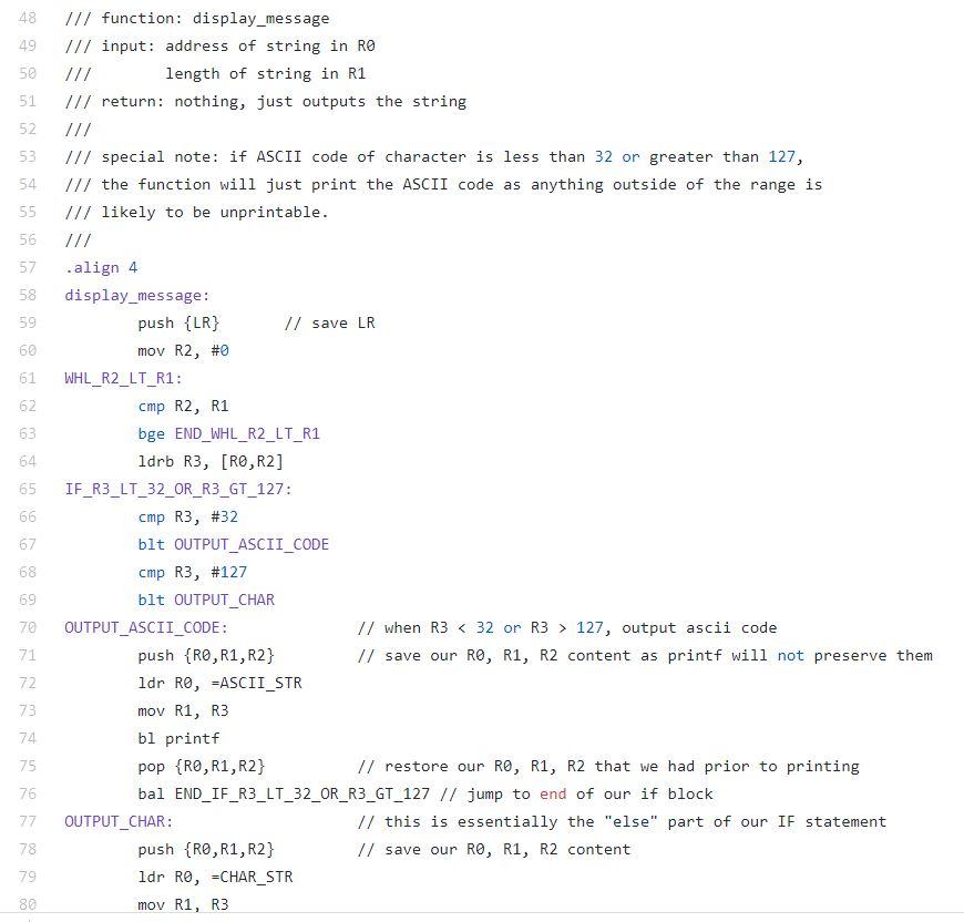 ARM Assembly: You are to implement the ARM Assembly | Chegg.com