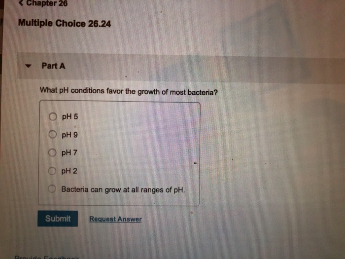 Solved Chapter 26 Multiple Choice 26.24 Part A What PH | Chegg.com