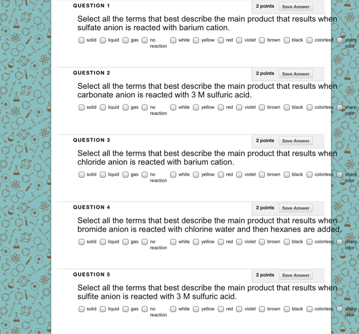 Solved QUESTION 1 2 points Save Answer Select all the terms | Chegg.com