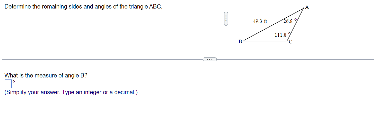 Solved Answer the following:1.) What is the measure of angle | Chegg.com