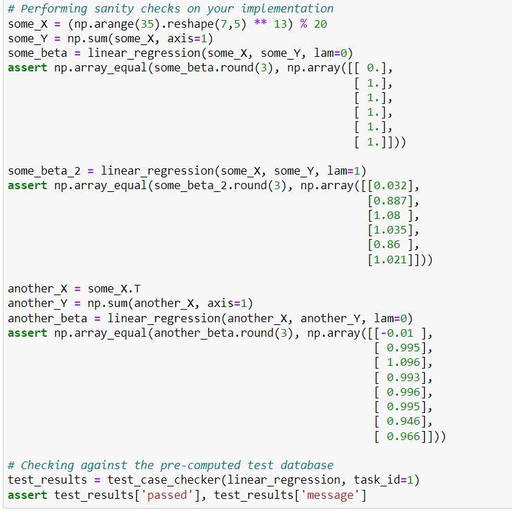 # Performing sanity checks on your implementation
some_X = (np.arange (35).reshape (7,5) ** 13) % 20
some_Y = np. sum( some_x