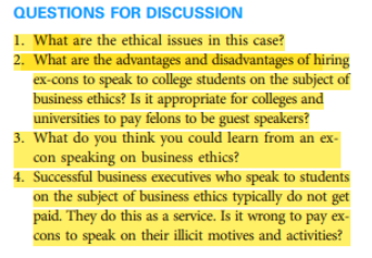 Solved 1. What are the ethical issues in this case? 2. What | Chegg.com