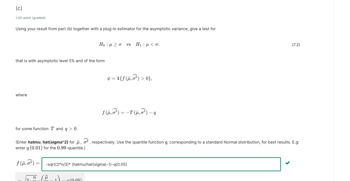 Solved Given N I I D Samples X1 n O With H R And Chegg Com