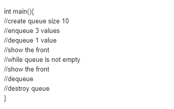 Solved Basic Queue Please help me debug and finish this | Chegg.com