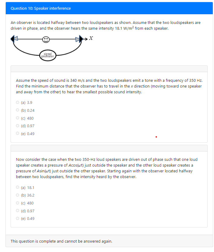 solved-question-10-speaker-interference-an-observer-is-chegg