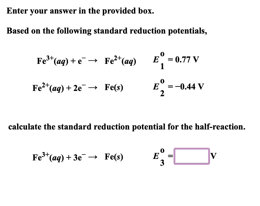 Solved Enter your answer in the provided box. Based on the | Chegg.com