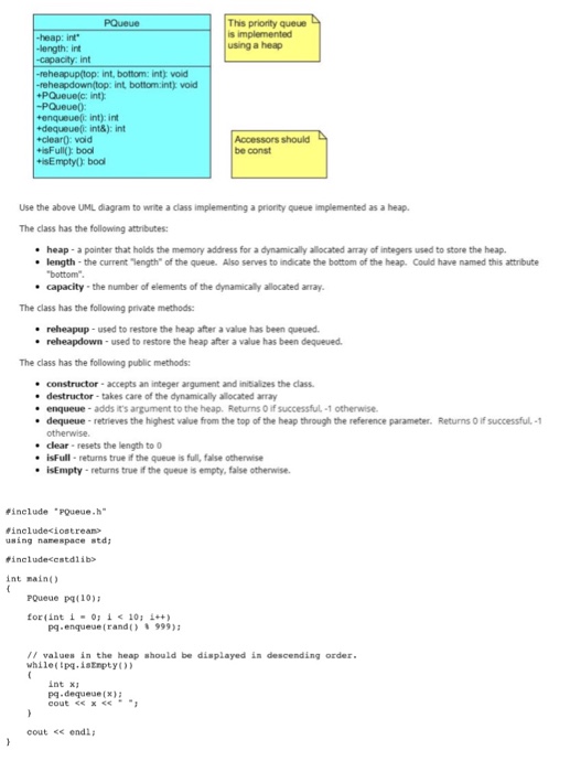 Solved Use the above UML diagram to write a class | Chegg.com