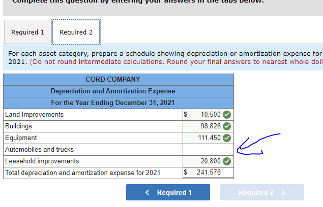 Solved At December 31 2020 Cord Company S Plant Asset And Chegg Com   PhpTznNdr 