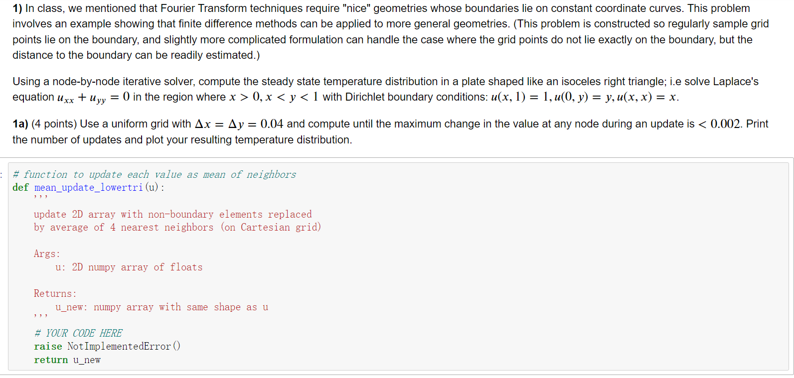 Solved 1) In class, we mentioned that Fourier Transform | Chegg.com