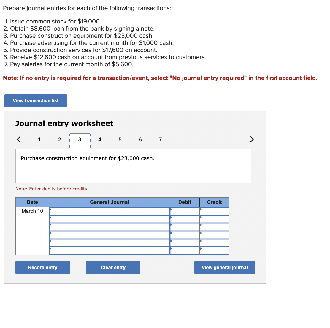 Solved Prepare journal entries for each of the following | Chegg.com