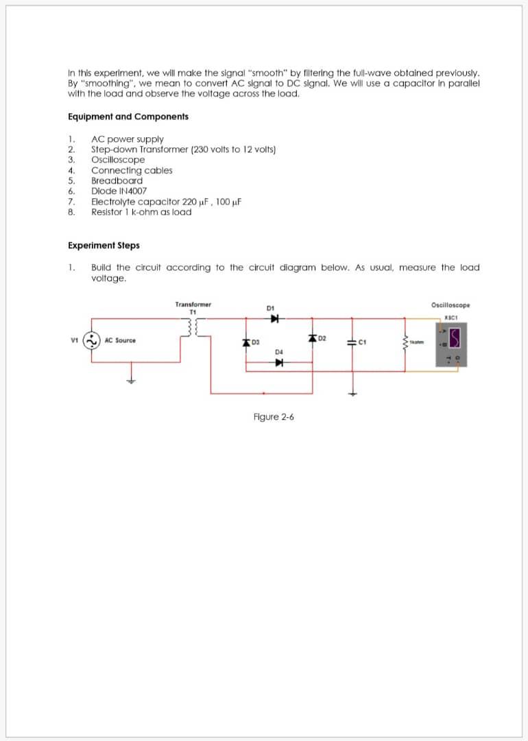 Solved 1.0 Diode Diode Is A Semiconductor Device That Allows | Chegg.com