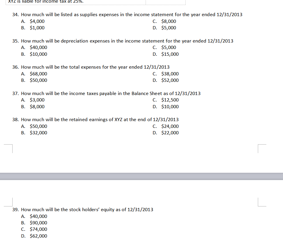 Solved Use the information below to answer the following | Chegg.com