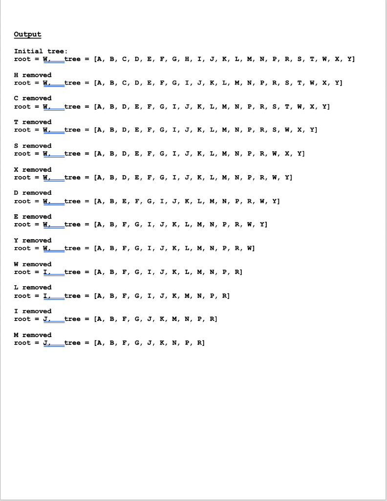 Solved Public Class Binarysearchtree Implements Binarysea Chegg Com