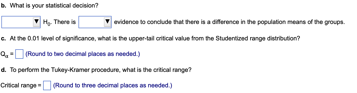Solved The ANOVA summary table for an experiment with six | Chegg.com