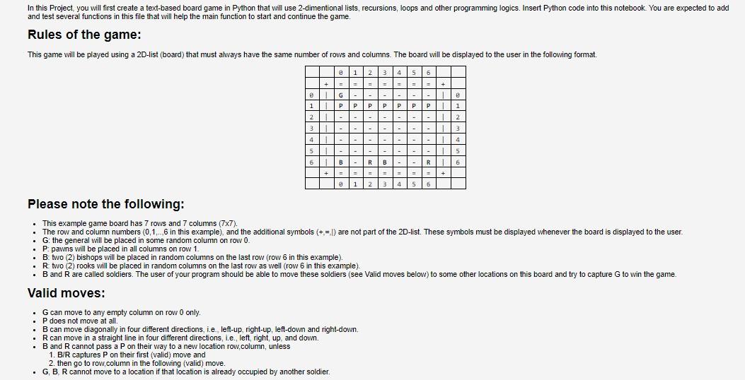 In this project you will first create a text based chegg