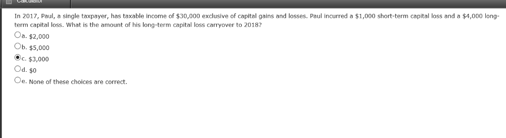 Solved In 2017, Paul, a single taxpayer, has taxable income | Chegg.com