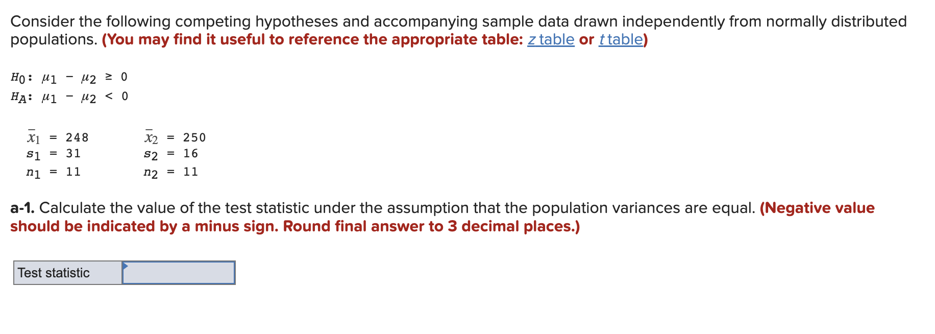 Solved Consider The Following Competing Hypotheses And | Chegg.com