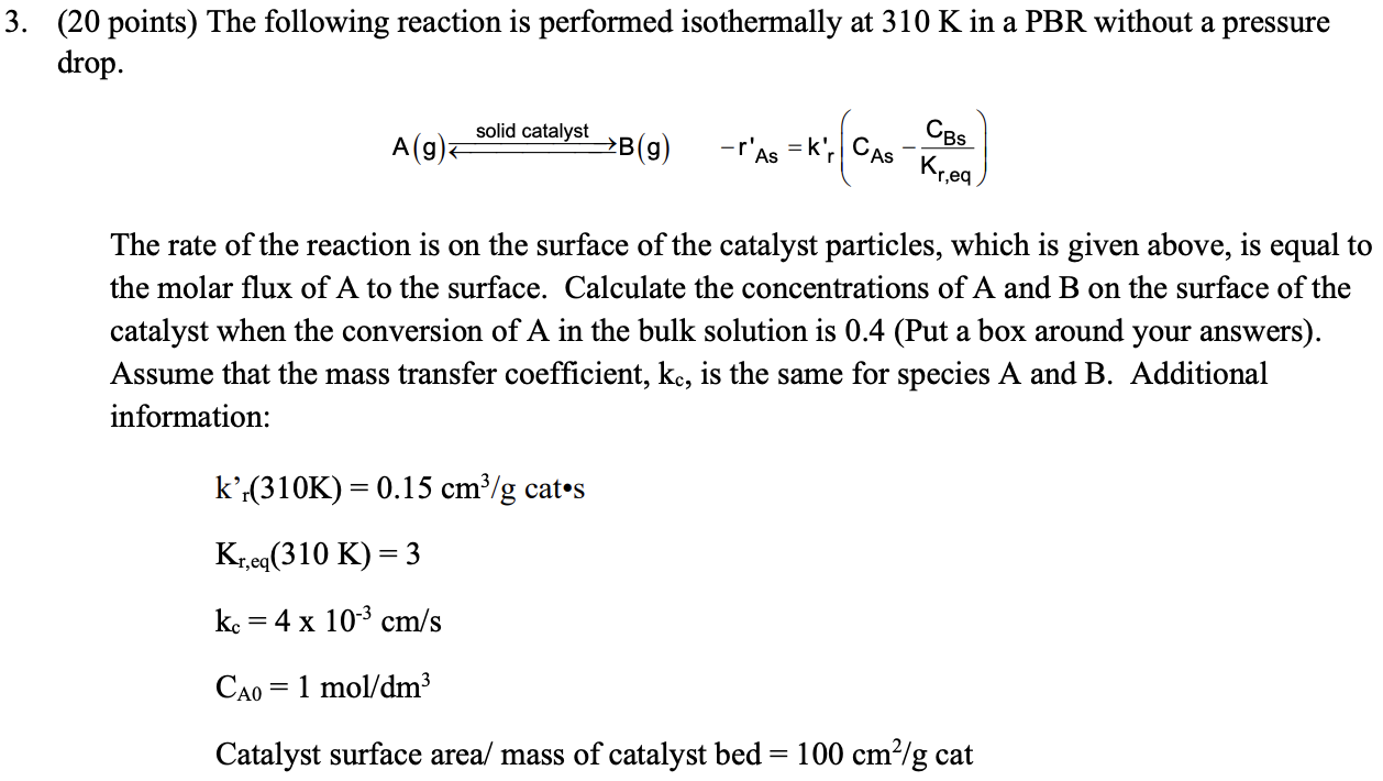 3 20 Points The Following Reaction Is Performed Chegg Com 3 20 Points The Following Reaction Is Performed Chegg Com